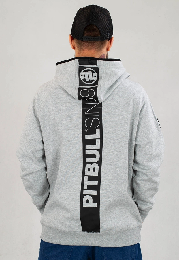 Bluza Pit Bull Hooded Stafford szara