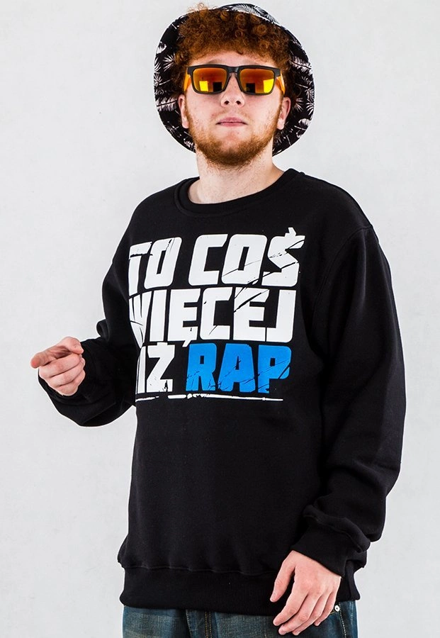 Bluza PihSzou To Coś Więcej Niż Rap czarna