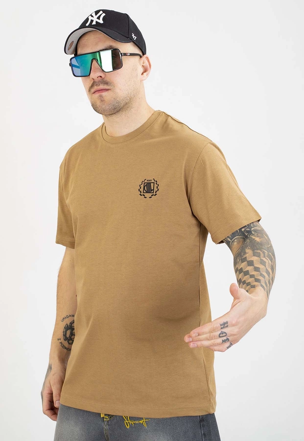 T-shirt Diil Laur Small jasno brązowy