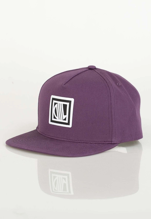 Czapka Snapback Diil Kwadrat fioletowa