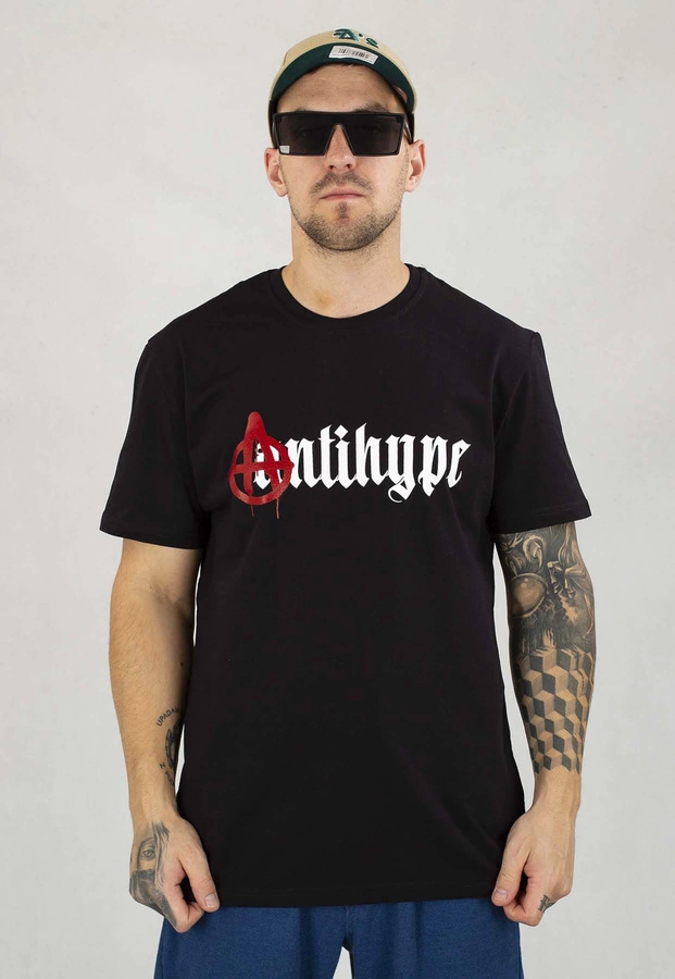 T-shirt Antihype Antihype czarny