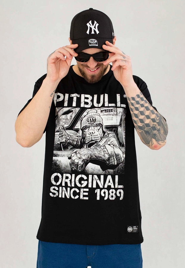 T-shirt Pit Bull 170 Drive czarny