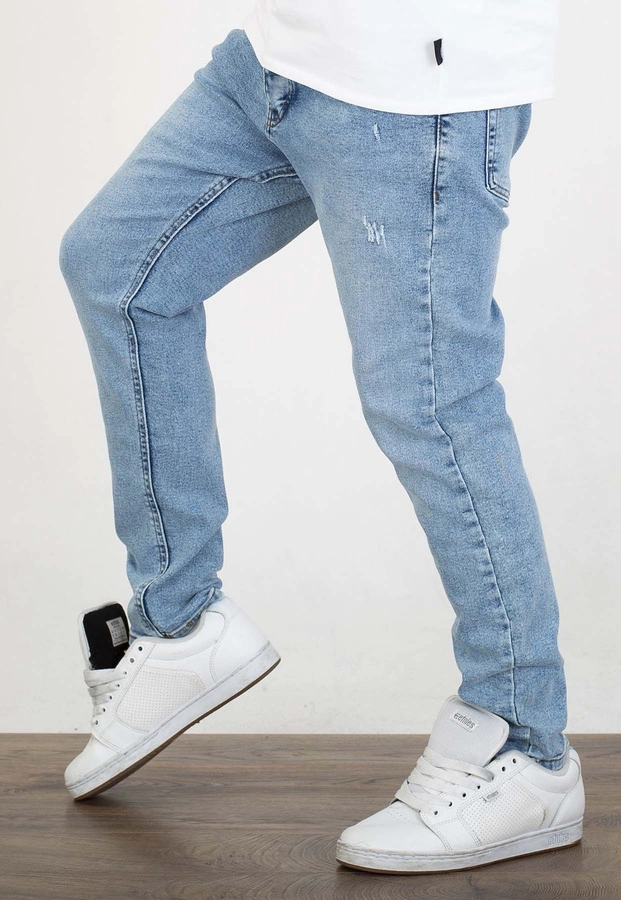 Spodnie I8 Denim SKIN15 Skinny light blue 