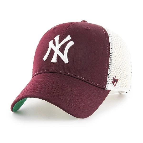 Czapka 47 Brand MLB New York Yankees Branson '47 MVP bordowa