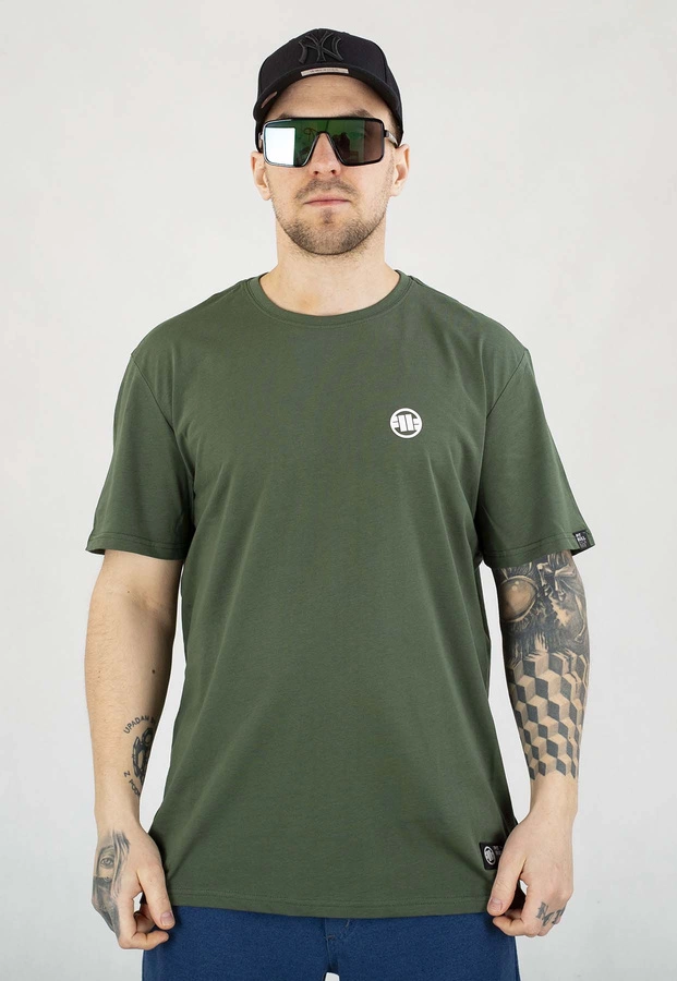 T-shirt Pit Bull Small Logo 170 grassy green