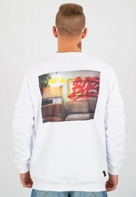 Bluza B.O.R. Biuro Ochrony Rapu PRL biała