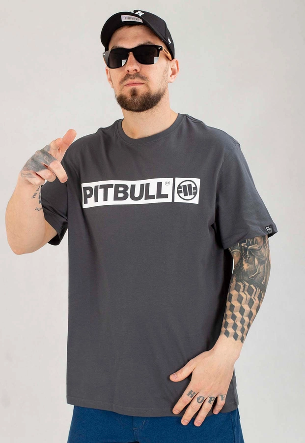 T-shirt Pit Bull Hilltop 170 grafitowy