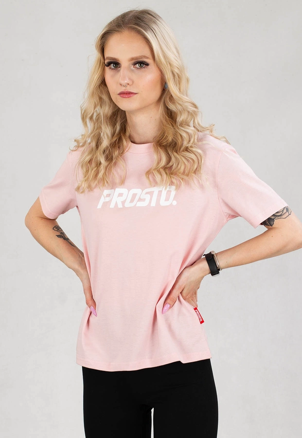 T-shirt Prosto Clazzy różowy