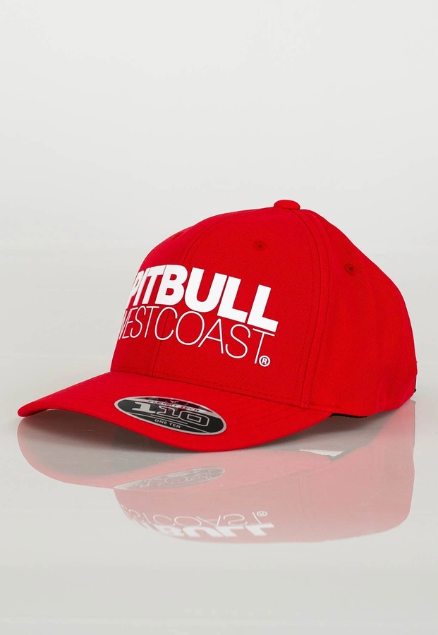 Czapka Snapback Pit Bull Seascape czerwona