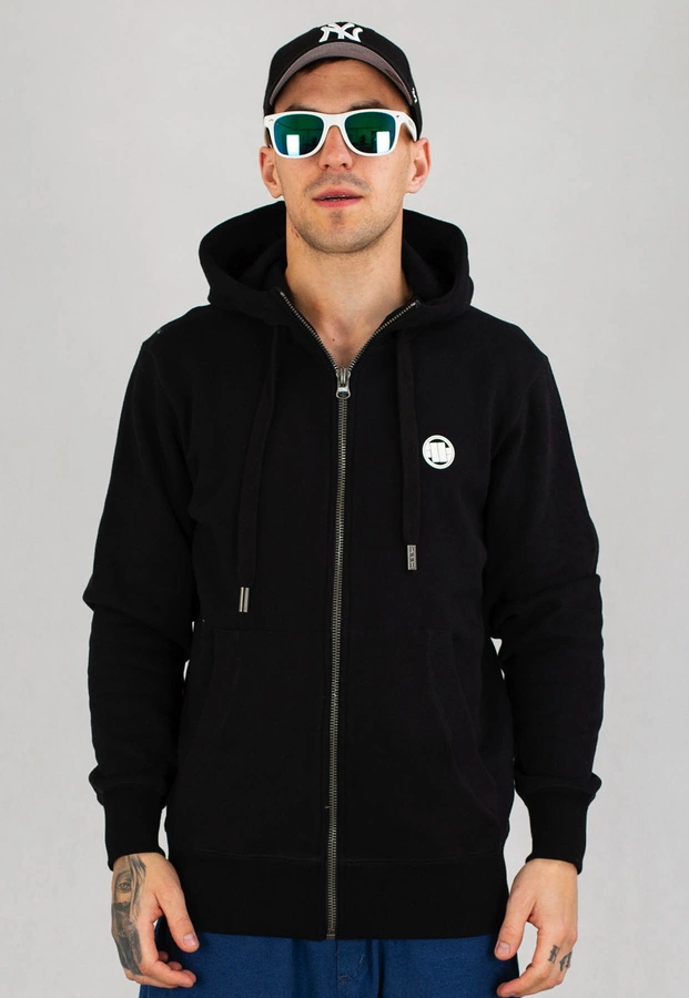 Bluza Pit Bull Zip Small Logo 21 czarna