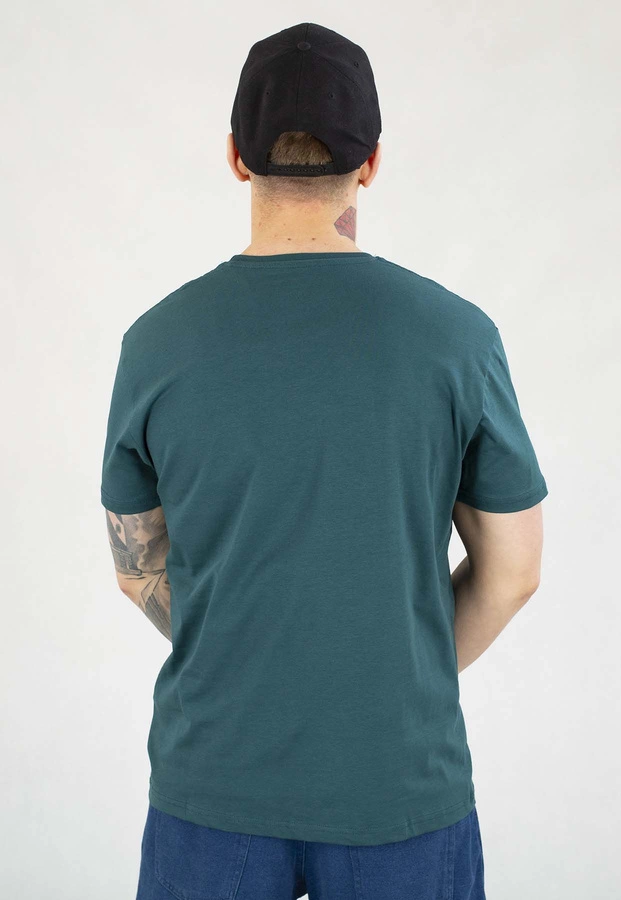 T-shirt Alpha Industries Basic T 2Pack 106524 czarny ciemny zielony
