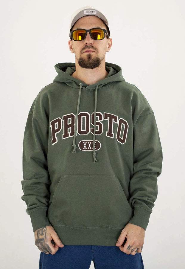 Bluza Prosto Z kapturem Nash zielona