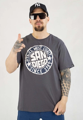 T-shirt Pit Bull San Diego Sun 170 graphite