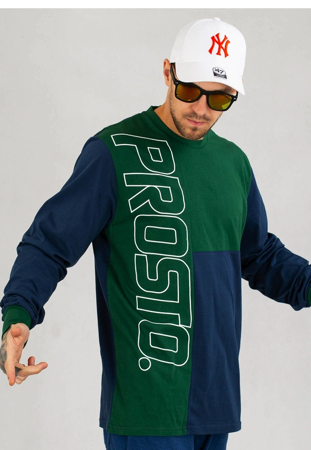 Longsleeve Prosto Insetto granatowy