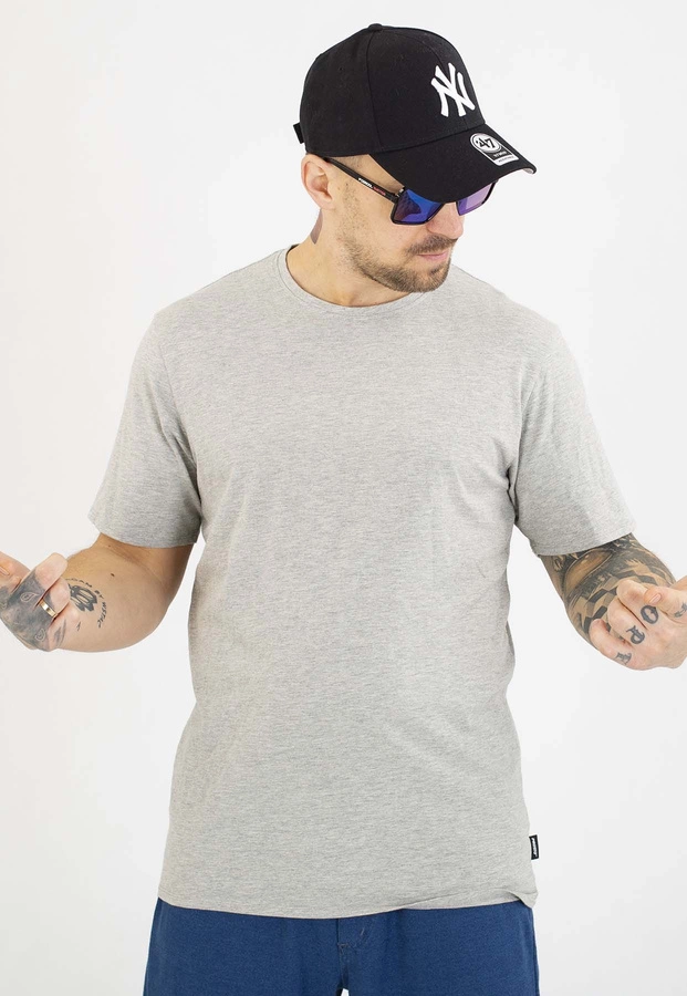 T-shirt Prosto Slim szary