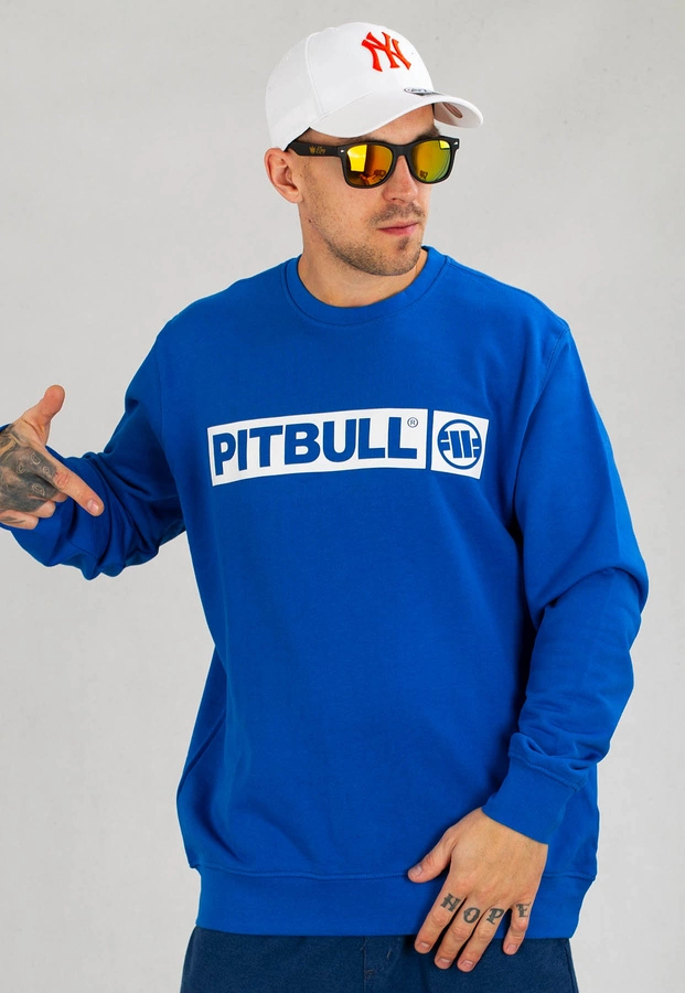 Bluza Pit Bull Terry Group Hilltop niebieska