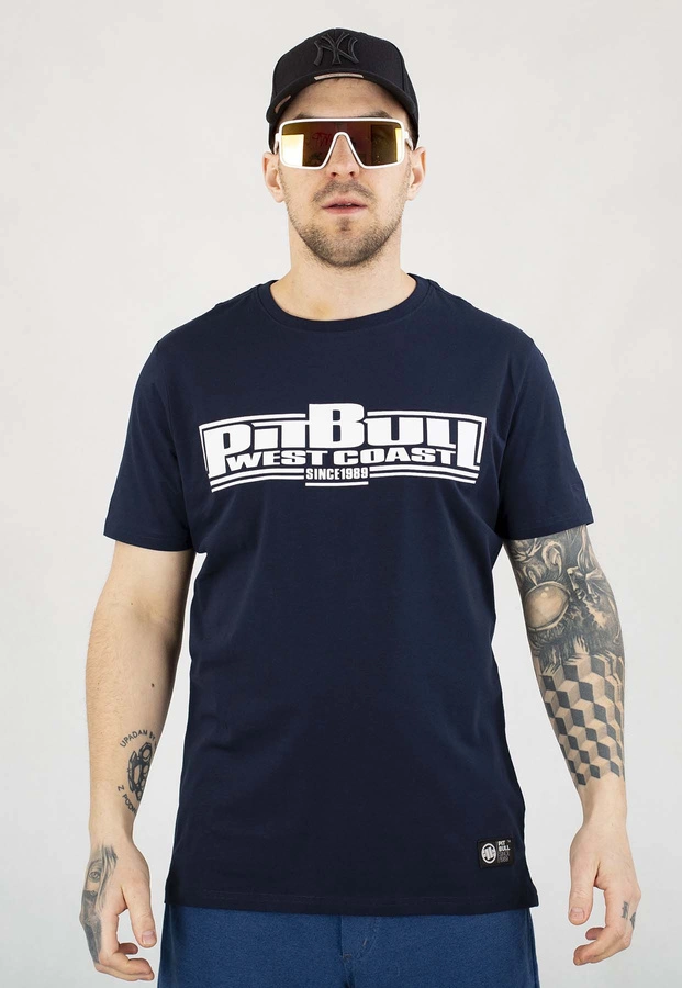 T-shirt Pit Bull Classic Boxing 190 dark navy