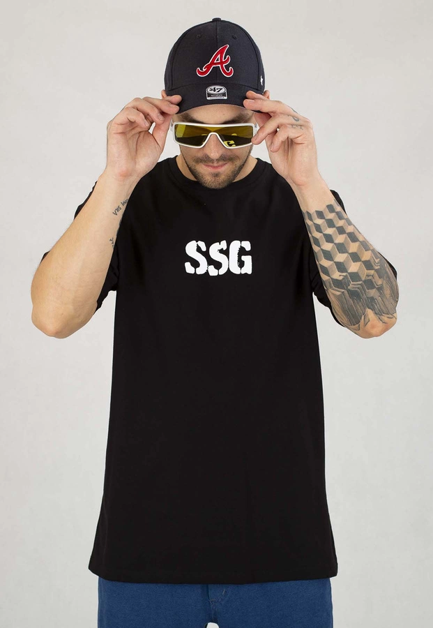 T-Shirt SSG Crumble SSG czarny