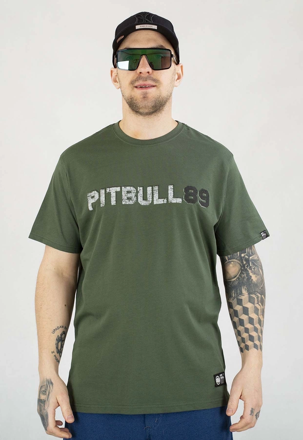 T-shirt Pit Bull 170 Dog 89 grassy green