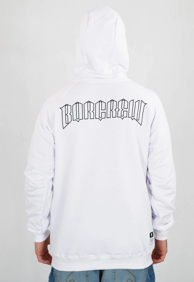 Bluza B.O.R. Biuro Ochrony Rapu B Logo Reglan biała
