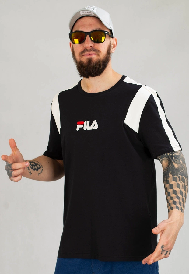 T-shirt Fila Bormio FAM0175 czarny