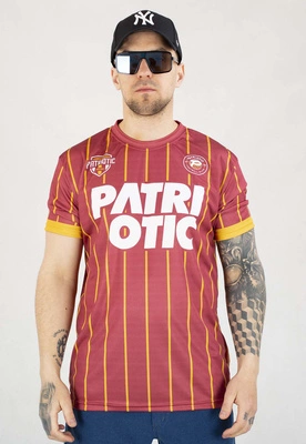 T-shirt Patriotic Cls Football Rust czerwony