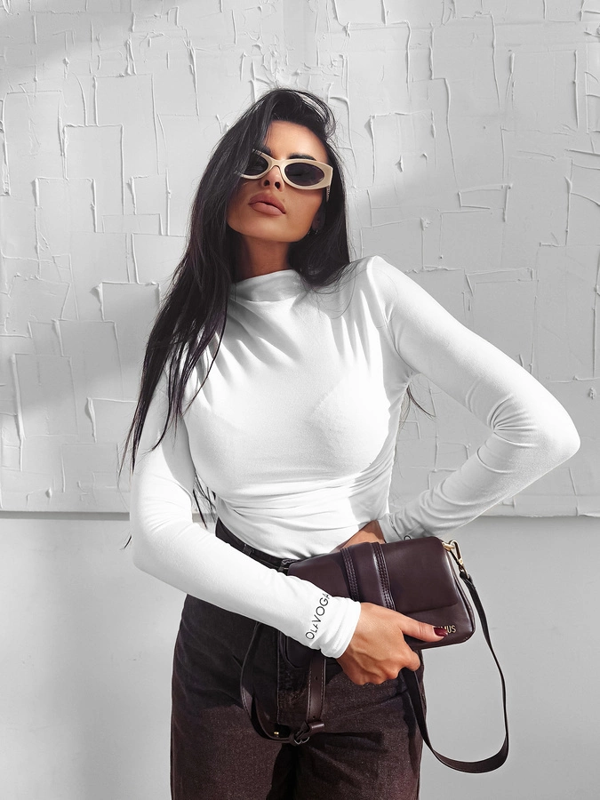 Longsleeve Olavoga Nerelia ecru