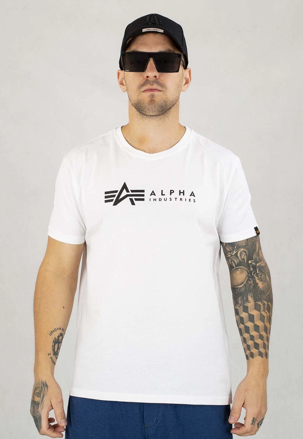 T-shirt Alpha Industries Alpha Label T 2pack 118534 czarny biały