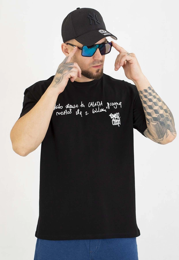 T-shirt Chada Proceder Halo czarny