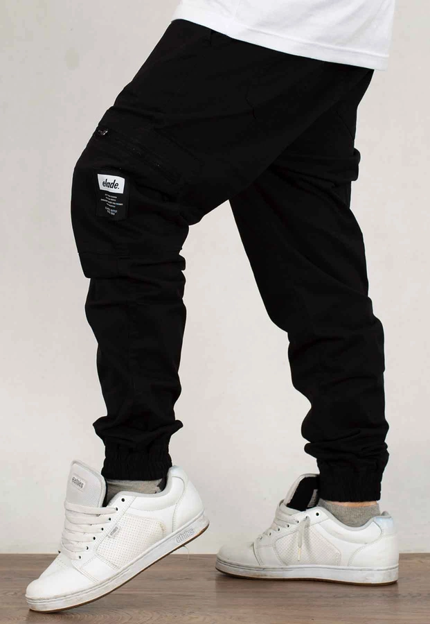 Spodnie Elade Joggery Cargo black