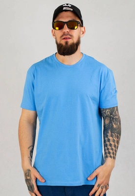 T-shirt Niemaloga Slim 150  jasno niebieski