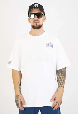 T-shirt Prosto Oversize Football Fan biały