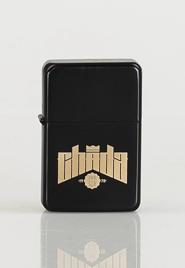 Zapalniczka Chada Kastet Logo Alu czarna