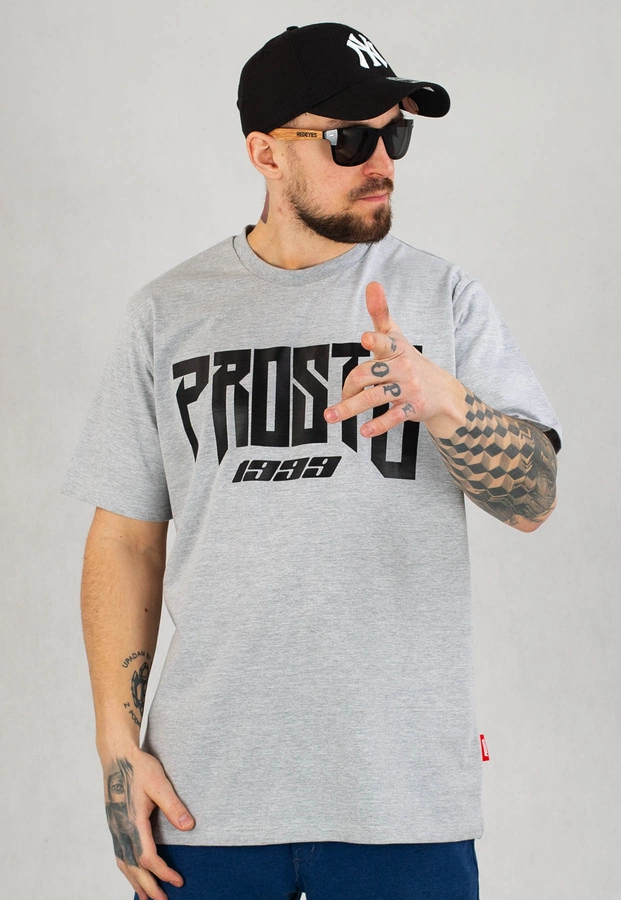 T-shirt Prosto Triz szary