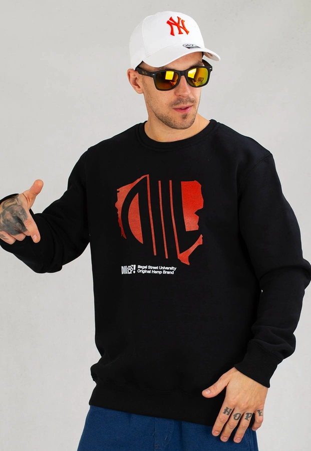 Bluza Diil Polska czarna