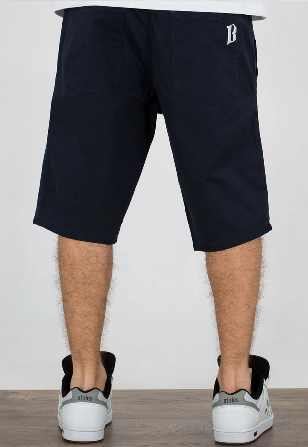 Spodenki B.O.R. Biuro Ochrony Rapu BORCrew granatowe