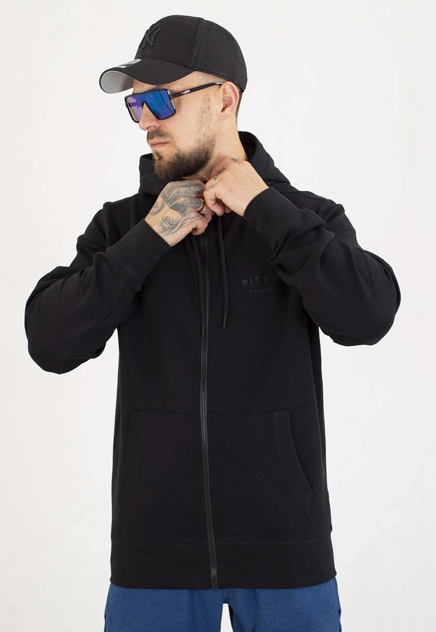 Bluza Pit Bull Z Kapturem ZIP Sampson black
