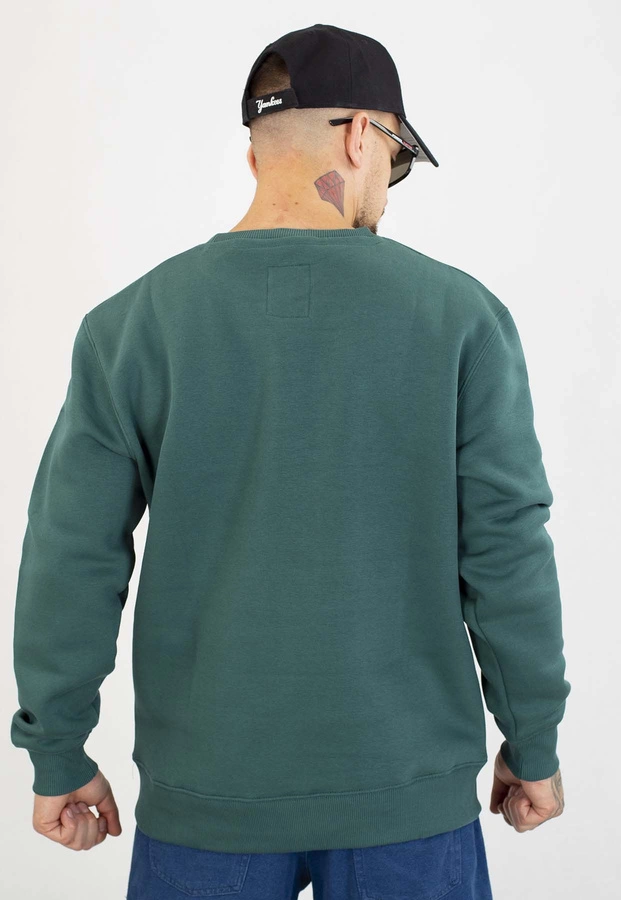 Bluza Alpha Industries Bez Kaptura Basic 178302 zielona