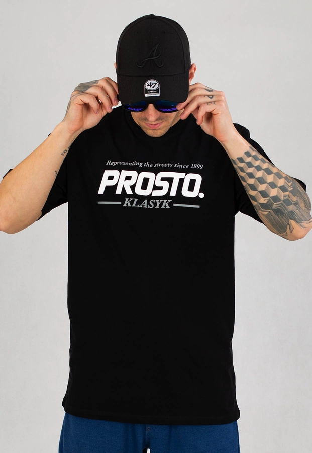 T-shirt Prosto Krack czarny