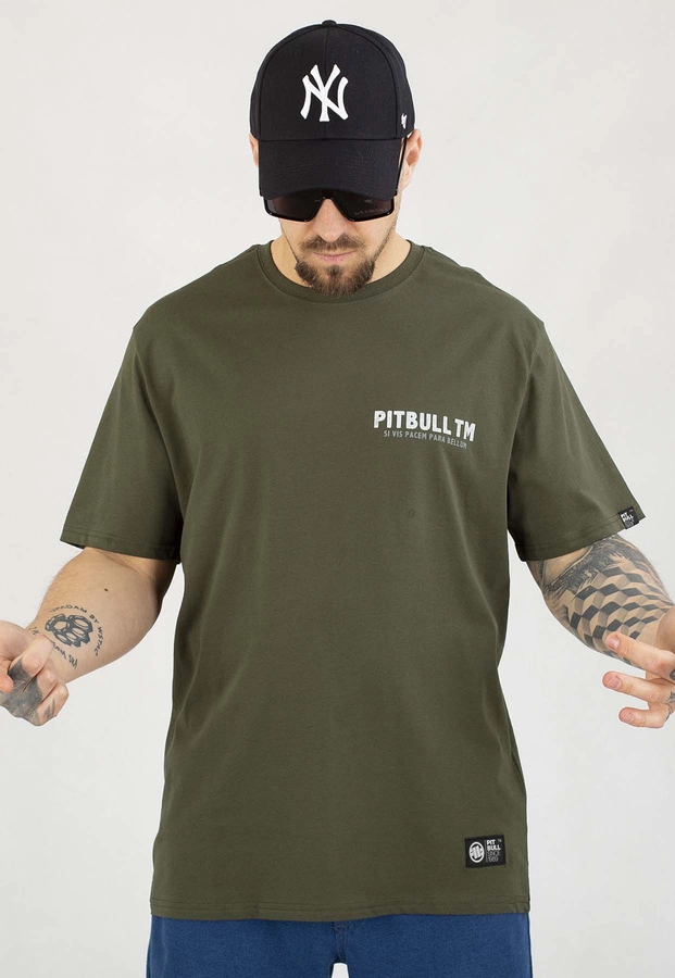T-shirt Pit Bull Para Bellum 170 old green