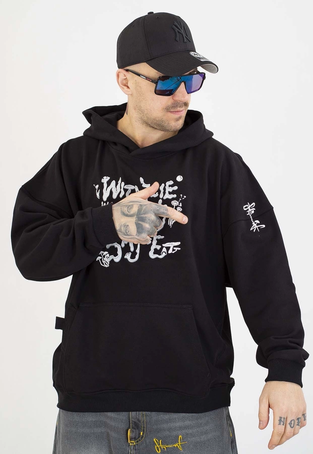 Bluza Stoprocent Z Kapturem Witajcie W Naszej Bajce czarna