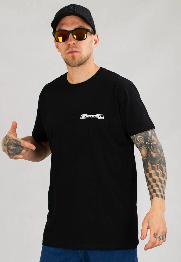 T-shirt 2020Cell Mini czarno biały