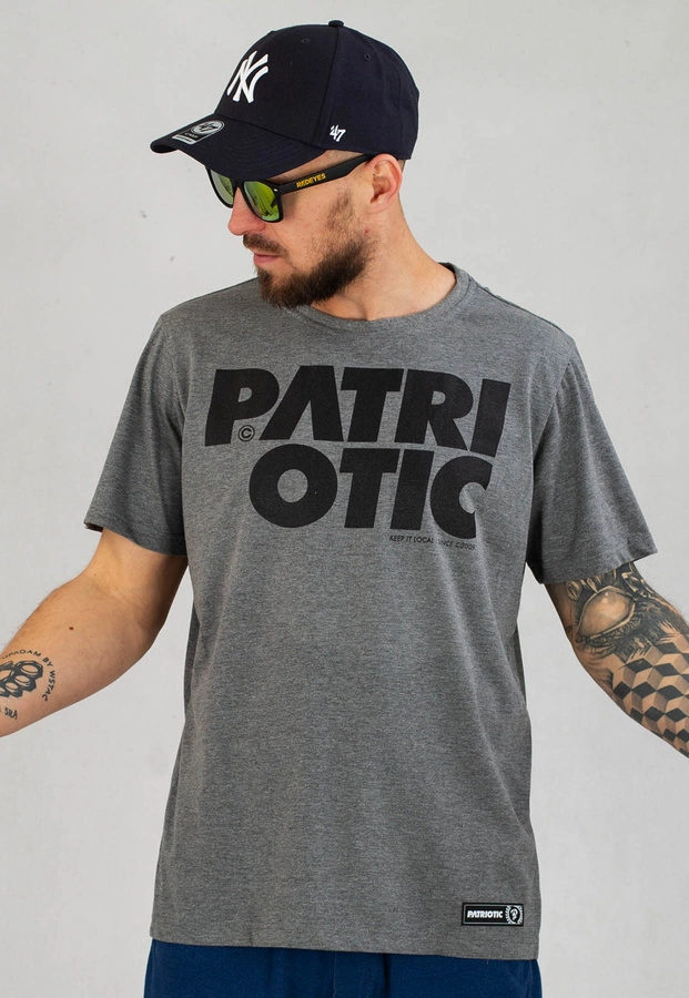 T-shirt Patriotic CLS 22 grafitowy