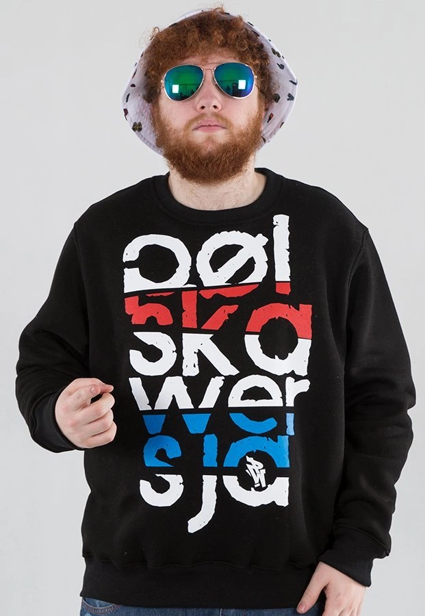 Bluza Polska Wersja PW Cut czarna