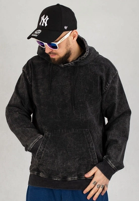 Bluza Jigga Wear Mini Haft Logo black washed