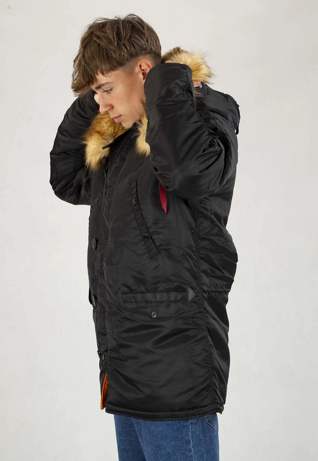 Kurtka Alpha Industries Zimowa N3B VF 59 103141 czarna