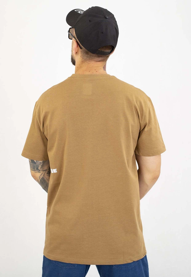 T-shirt Motive Your Front beżowy