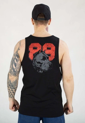 Tank Pit Bull Slim Fit  190 Dog 89 black