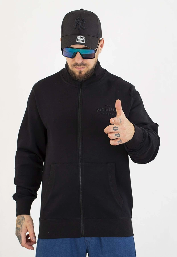 Bluza Pit Bull Bez Kaptura Zip Sampson black