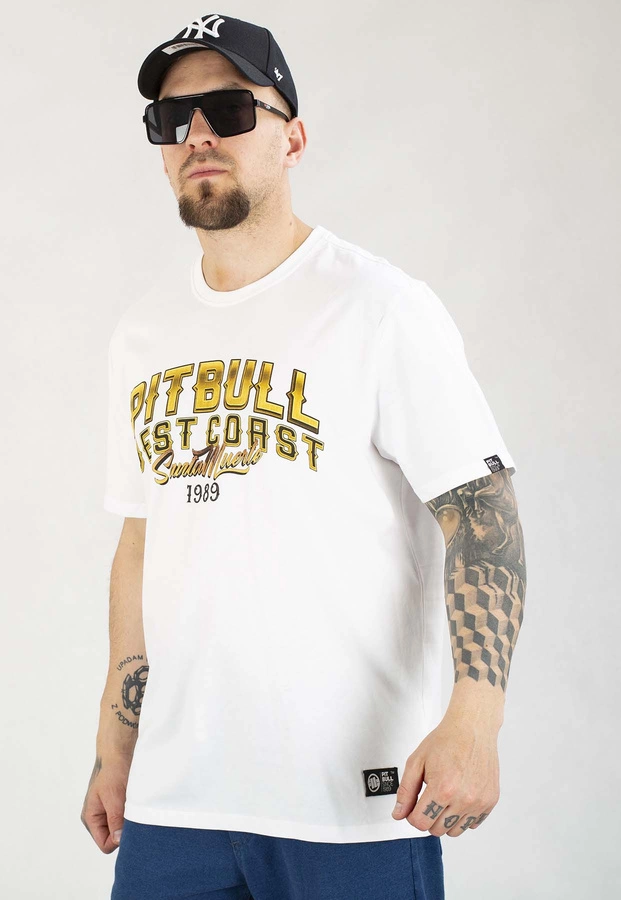 T-shirt Pit Bull Santa Muerte 190 white